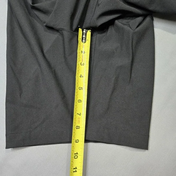 FootJoy Mens Performance Golf Shorts Black Solid W35 1389845 0521‎ - Picture 7 of 7